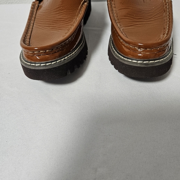 Donald Pliner Hope Loafer In Chestnut Brown Size 7.5 - Picture 4 of 11